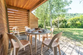 Location - Chalet Confort - 31M² - 2 Chambres - Les chalets de Booz