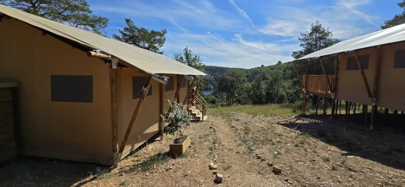 Tente Lodge Spacieuse - 2 Chambres  - 35 M² + 16M² De Terrasse Privée