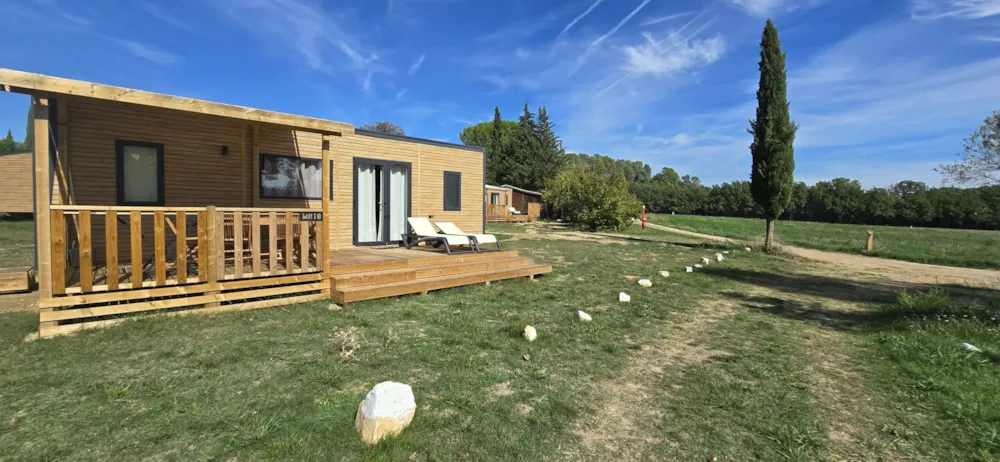 Location - Mobil-Home Premium - 35M² - 3 Chambres - Camping Verdon Les Grands Domaines