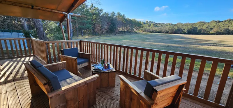 Tente Lodge - 35 M² - 2 Chambres - Pmr