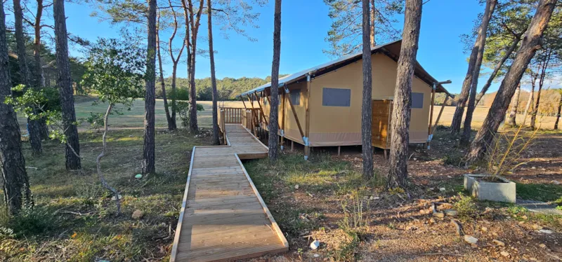 Tente Lodge - 35 M² - 2 Chambres - Pmr