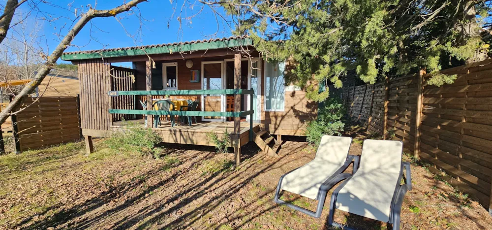 Location - Chalet - 27M² - 2 Chambres - Camping Verdon Les Grands Domaines