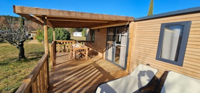 Mobile-home - 35m² - 2 bedrooms - adapted to the people with reduced mobility