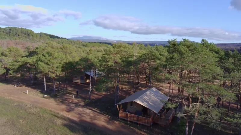 Tente Lodge - 35 M² - 2 Chambres - Pmr