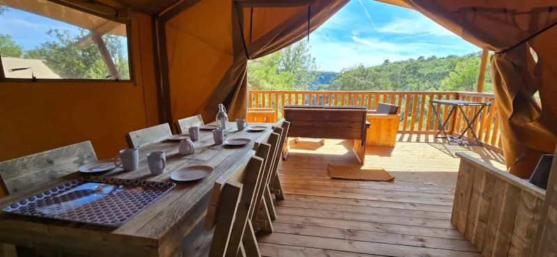 Tente Lodge Spacieuse - 2 Chambres  - 35 M² + 16M² De Terrasse Privée