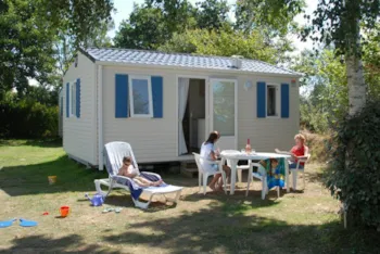 Mietunterkunft - Mobilheim 'Bikini' - 2 Zimmer - Camping DE LA PISCINE