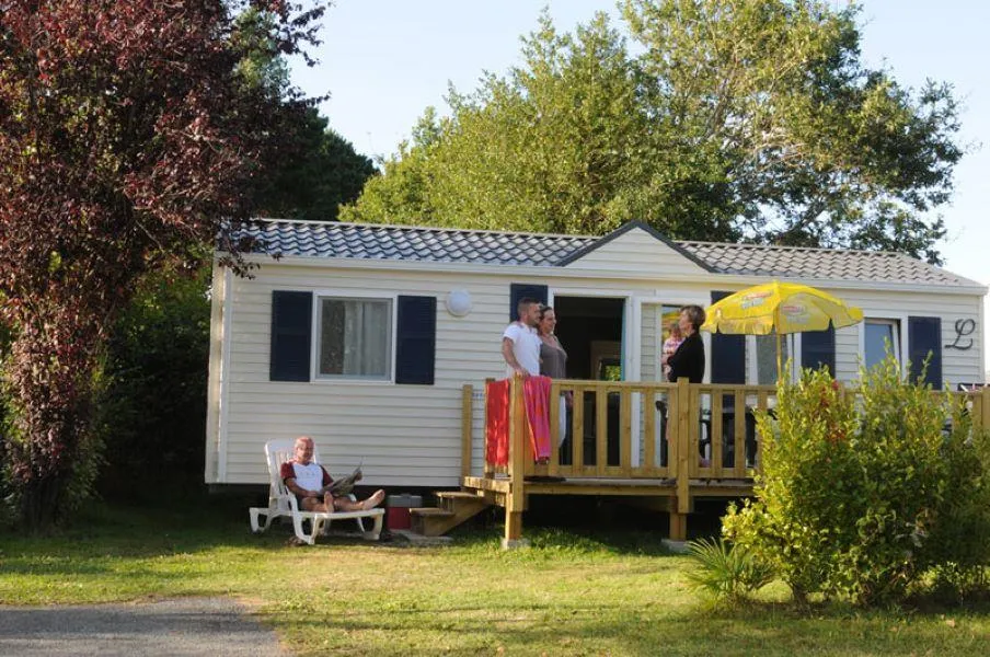 Location - Mobil Home Tamaris - 3 Chambres - Camping DE LA PISCINE