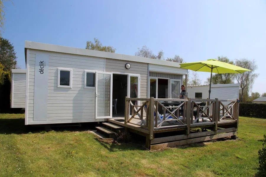 Location - Mobil Home Déclik - 2 Chambres - Camping DE LA PISCINE