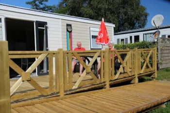 Mietunterkunft - Mobilheim Ibiza Pmr - Camping DE LA PISCINE