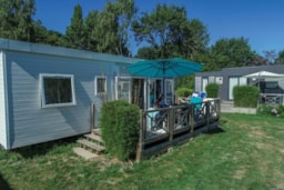 Huuraccommodatie(s) - Mobil-Home Déclik Dim 3 Chambres 31 M² - Camping DE LA PISCINE