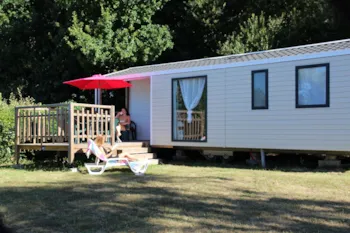 Mietunterkunft - Mobilheim Malaga 4 Person - Camping DE LA PISCINE