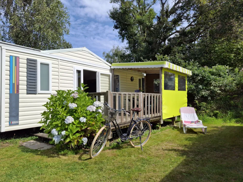 Location - Mobil Home Nirvana 4 Pers. +1 Enfant + 1 Bébé - Camping DE LA PISCINE