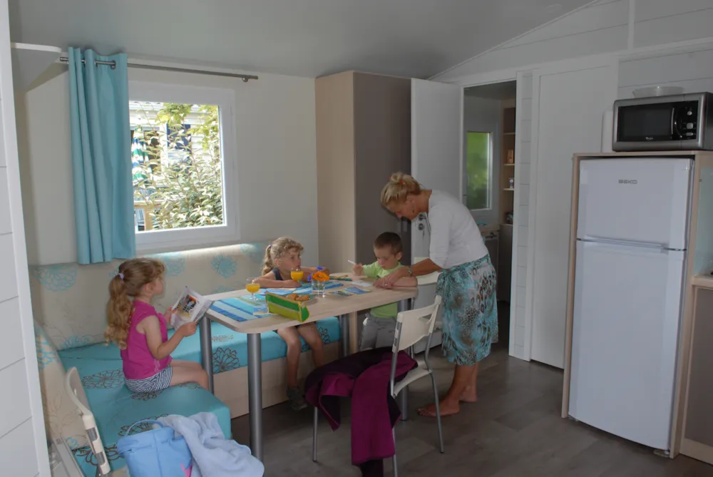 Location - Mobil-Home Océane Old - Camping DE LA PISCINE