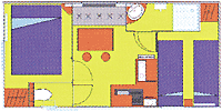 Huuraccommodatie(s) - Farniente  Ou  Sympa  18 - image n°2 - Camping LA PLAINE