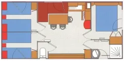 Mietunterkunft - 3  Chambres - image n°2 - Camping LA PLAINE