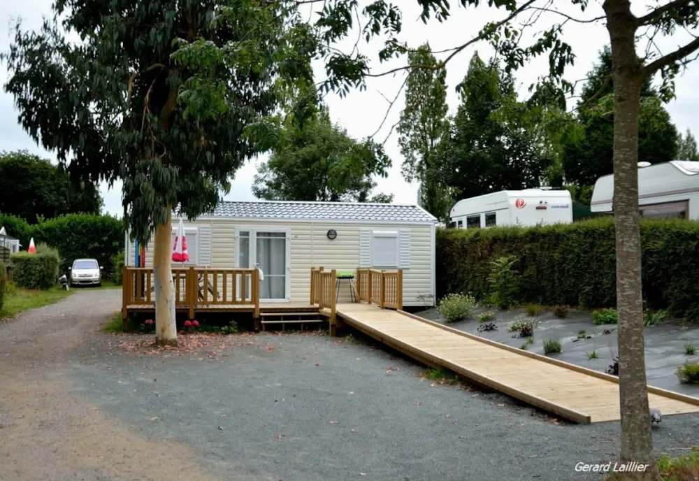 MOBILE HOME PMR IBIZA 31 m² avec terrasse bois non couverte