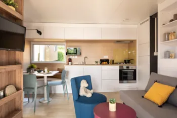 Mietunterkunft - Mobilheim Premium - 2 Schlafzimmer - 2 Badezimmer - Elternsuite - La Citadelle