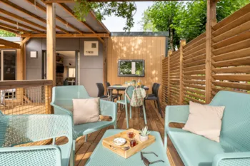 Mietunterkunft - Mobilheim Premium - 3 Schlafzimmer - 2 Badezimmer - Elternsuite - La Citadelle