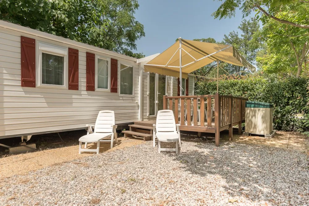 Location - Cottage "Standard" 3 Ch / 6 Pers - Tv & Clim (2 Adultes Et 4 Enfants Ou 4 Adultes Et 2 Enfants) - Camping l'Étoile d'Or