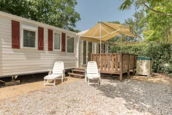 Mietunterkunft - Cottage 3 Zimmer Standard  30-34M² Klimaanlage - Camping l'Étoile d'Or