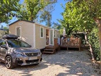 Mietunterkunft - Mobilheim 2 Zimmer Standard  22-26M² - Camping l'Étoile d'Or