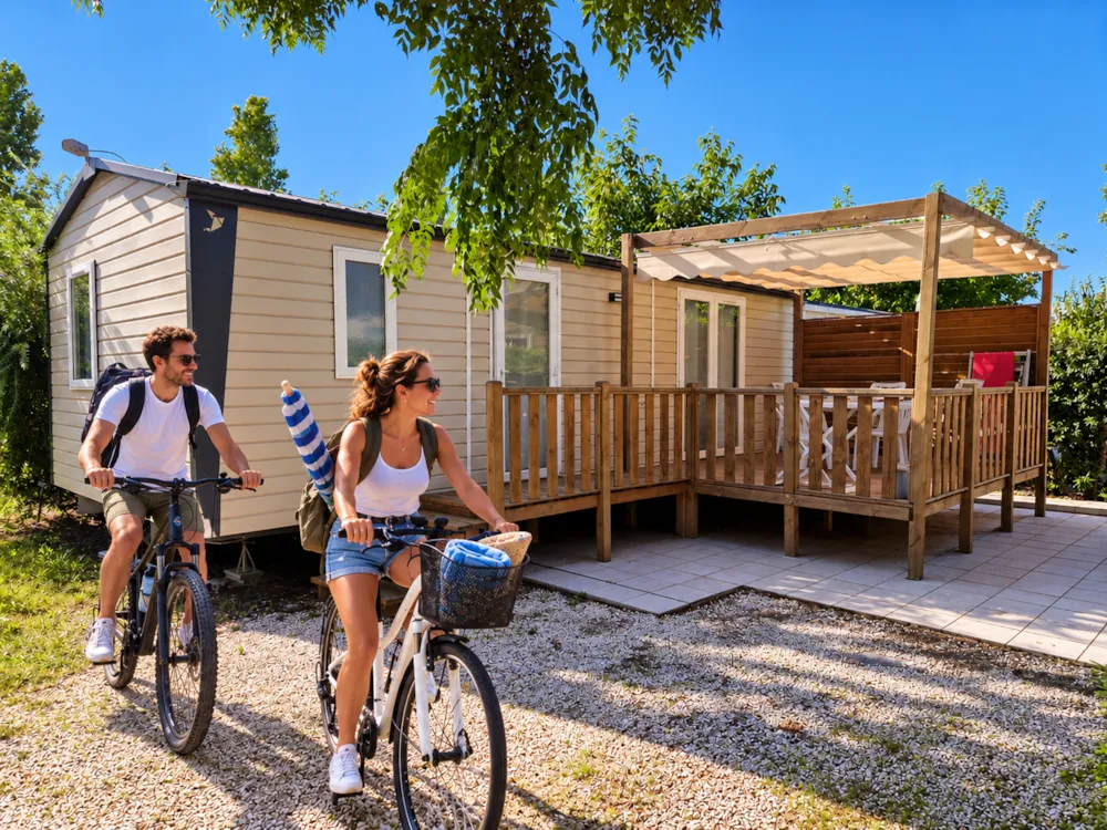 Location - Cottage "Privilège" 2 Ch / 4 Pers - Tv & Clim (2 Adultes Et 2 Enfants) - Camping l'Étoile d'Or