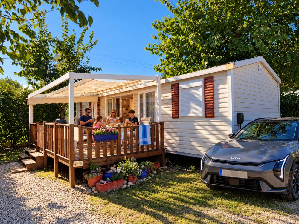 Location - Cottage "Standard" 3 Ch/2 Sdb 6 Pers - Tv & Clim (4 Adultes Et 2 Enfants Ou 2 Adultes Et 4 Enfants) - Camping l'Étoile d'Or