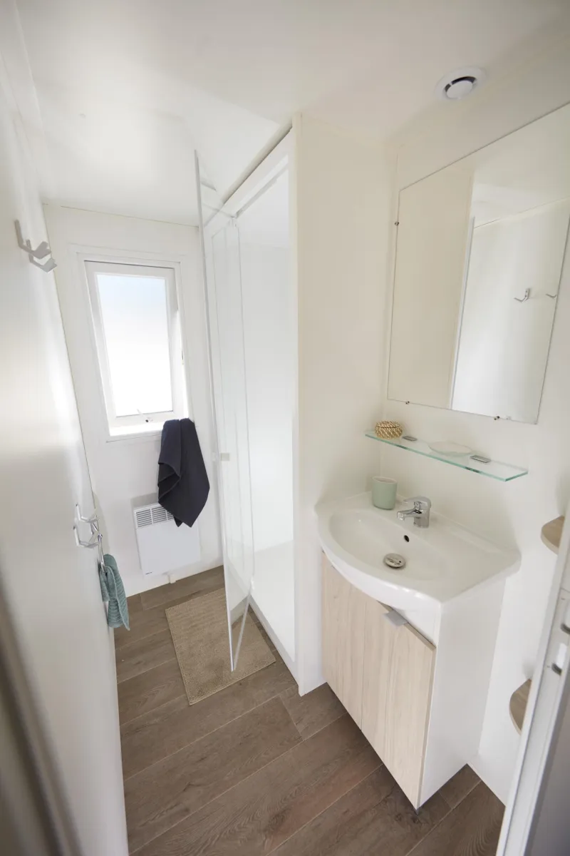 Mobil Home Pyrénées 2 Chambres, Climatisation, Tv