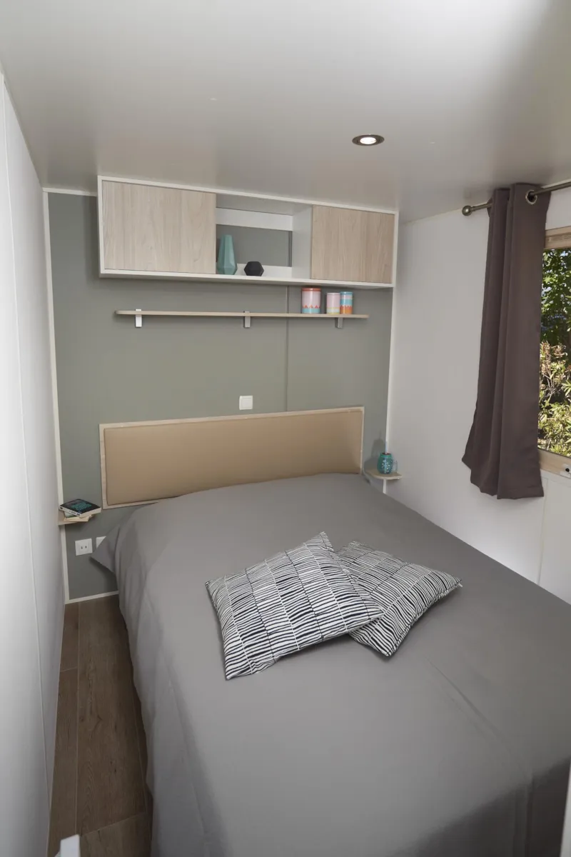 Mobil Home Pyrénées 2 Chambres, Climatisation, Tv