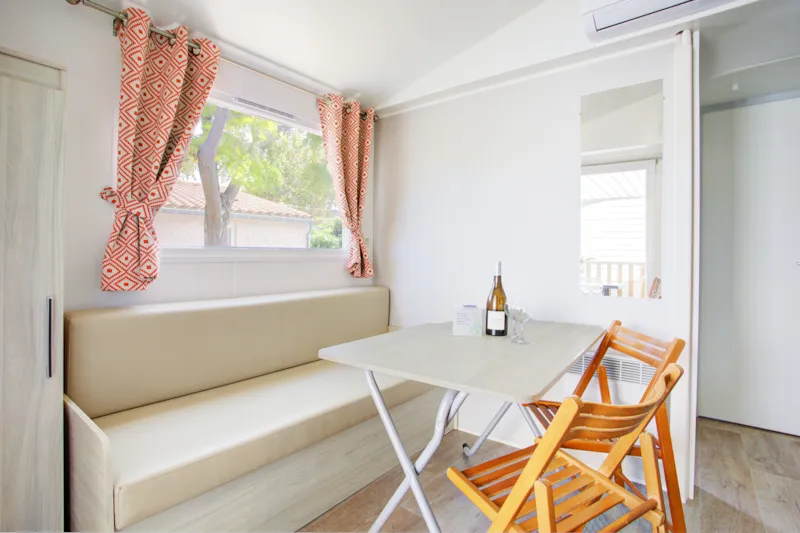 Mobil Home Pyrénées 2 Chambres, Climatisation, Tv