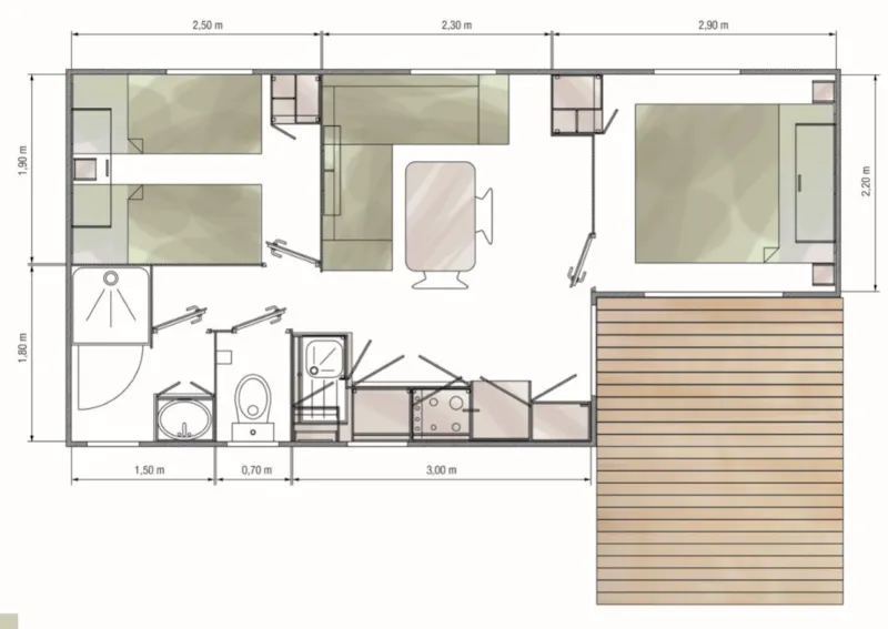 Mobil Home  Le Chêne