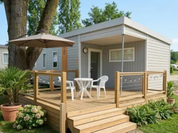 Accommodation - Mobil Home Le Chêne - Château de Chambonnières