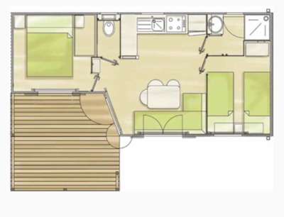 Mobil home Le Briard