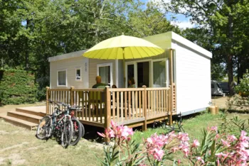 Mietunterkunft - Mobilheim Louisiane Declik - 3 Schlafzimmer - Le Logis du Breuil