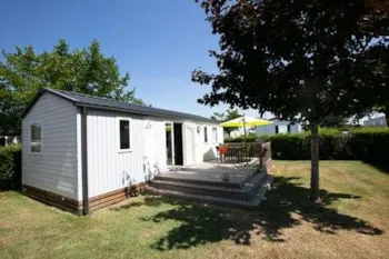 Mietunterkunft - Mobilheim Louisiane Flores - 3 Schlafzimmer - Le Logis du Breuil