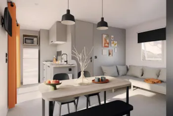 Mietunterkunft - Mobilheim Premium 3 Schlafzimmer - Lou P'tit Poun