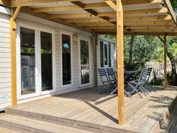 Mietunterkunft - Cottage Clairière Classic - 28 M² - 2 Zimmer - Camping La Clairière