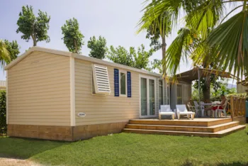 Mietunterkunft - Le Cottage 3, 3 Zimmer + 2 Badezimmer (2 Erwachsene + 4 Kinder) - Camping Le Dauphin