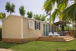 Accommodation - Le Cottage 3, 3 Bedrooms + 2 Bathrooms (2 Adults + 4 Children) - Camping Le Dauphin