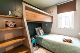 Mietunterkunft - Liberte Suite, 3 Zimmer  + 2 Badezimmer (2 Erwachsene + 4 Kinder) - Camping Le Dauphin