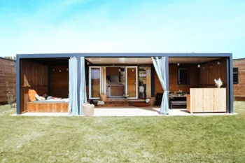 Mietunterkunft - Liberte Suite, 3 Zimmer  + 2 Badezimmer (2 Erwachsene + 4 Kinder) - Camping Le Dauphin