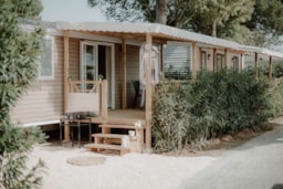 Huuraccommodatie(s) - Mobil Home Premium 6 Personnes 3 Chambres - Camping Del Mar