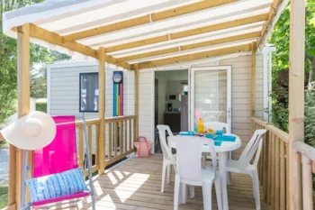 Mietunterkunft - Cottage Ibiza - 1 Zimmer ** - Camping Le Chaponnet