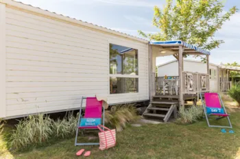 Mietunterkunft - Cottage Caraïbes - 2 Zimmer ** - Camping Le Chaponnet