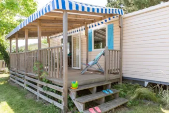 Mietunterkunft - Cottage Borneo - 2 Zimmer **** - Camping Le Chaponnet