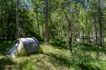 Pitch - Package For 2 People + Single Tent Pitch - Hôtel et Camping O² Orcières Outdoor Area