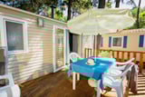 Mobil Home 2 Chambres : Gamme Clim (De 25 À 30 M²). Télévision Et Terrasse En Bois Mobil Home 2 Chambres : Gamme Clim (De 25 À 30 M²). Télévision Et Terrasse En Bois