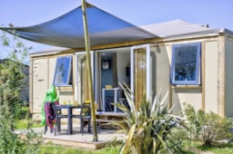 Accommodation - Mobile Home Indy - 15 M²  - 2 Bedrooms - Clico Chic - Camping Le Texas