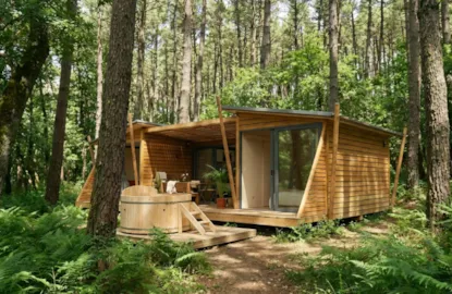 La Cabane Des Chênes Premium - 35M² - 2 Chambres Avec Bain Nordique