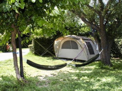 Comfort Pitch Medium for tent/van <5m (with electricity) — 2